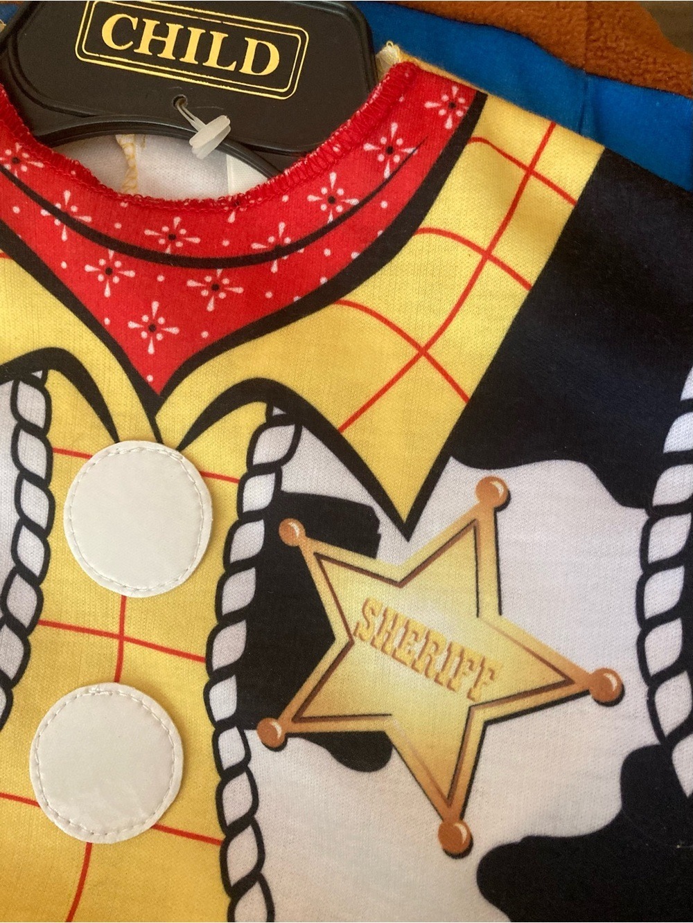 Disney Toy Story Woody Cowboy Kids Costume size 12-18 months - Picture 7 of 7